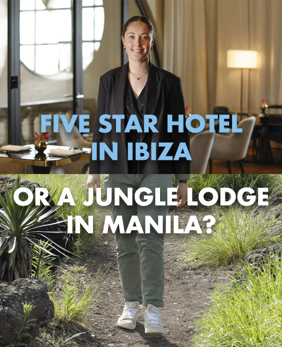 Five star hotel in Ibiza...